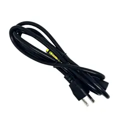 GENERICO - Cable De Poder De 1.5 Metros Para Pc, Monitor E Impresora