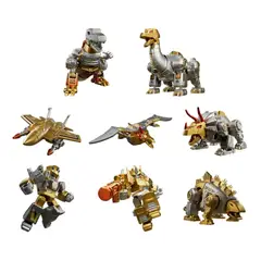 Hasbro - Kit de 9 Blokees Transformers Edición Limitada Dinobot Desertion Set Figura de Acción Armable - 71193