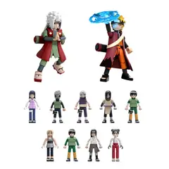 Hasbro - Kit de 9 Blokees Naruto Shippuden Galaxy Version 02 Set Figura de Acción Armable - 71061