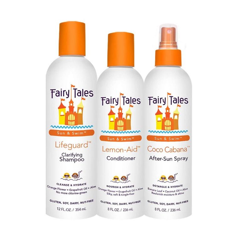 Royal Trio: Champu, acondicionador y Spray desenredante Fairy Tales Hidrata y desenreda