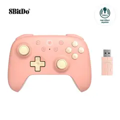 8BITDO - Control inalámbrico Ultimate 2C para PC con Windows y Android - Rosa