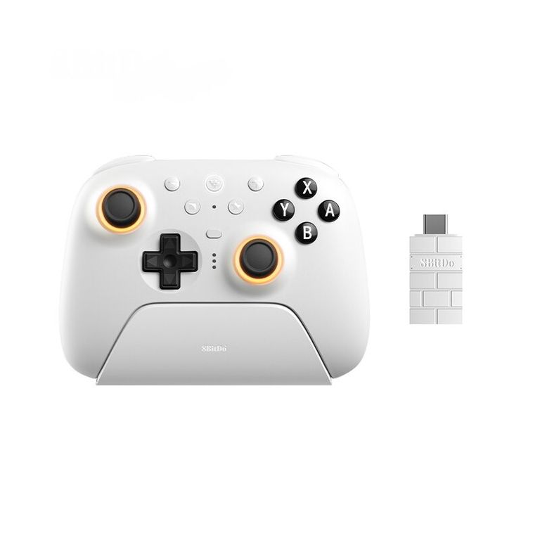 Controlador Bluetooth Ultimate 2 para Switch y PC con Windows, controlador Switch Pro-Blanco