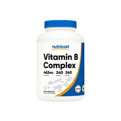 NUTRICOST - VITAMIN B COMPLEX VITAMIN B COMPLEX 240 CAPSULES