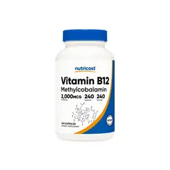 Nutricost - Vitamin Vitamina B12 2000 Mcg 240 Capsules