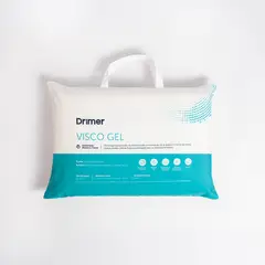 DRIMER - Almohada Visco Gel Estándar de Espuma Viscoelástica
