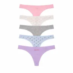 VICTORIA'S SECRET - CALZON HILO ALGODON PACK 5 VICTORIAS SECRET
