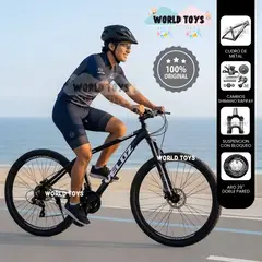 Velox - Bicicleta Montañera Deportiva Aro 29 «VELOZ HYDRAX» Black
