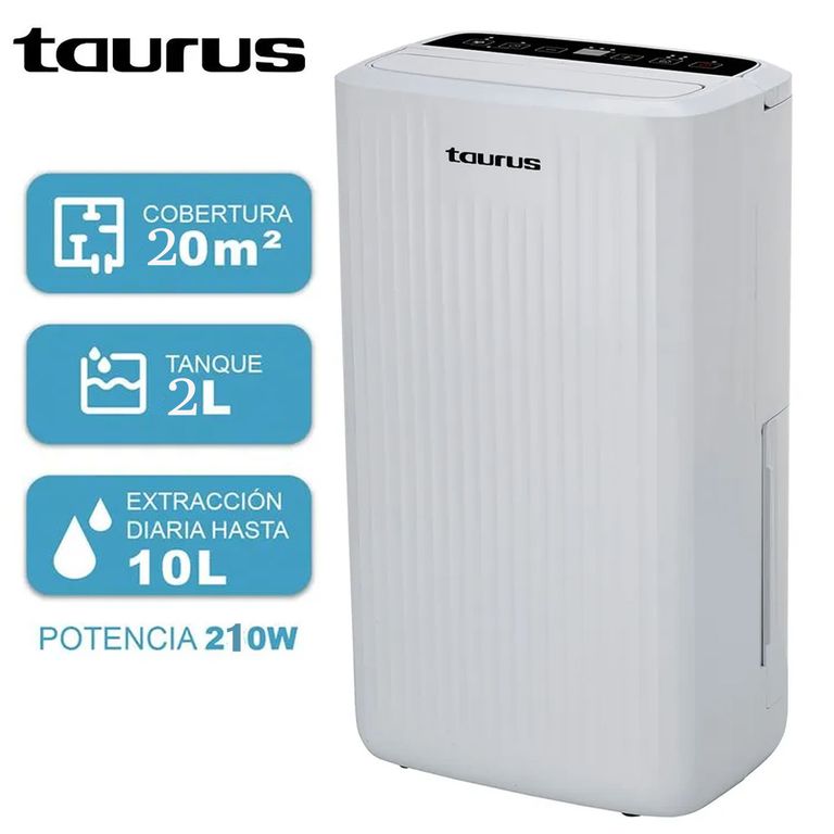 Deshumedecedor DH-10L 10 Litros 210W.
