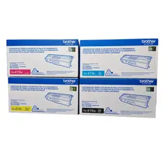 BROTHER - Kit de tóner Tn-419 Tn419 L8900 L8610 L8360 negro, magenta, cian y amarillo