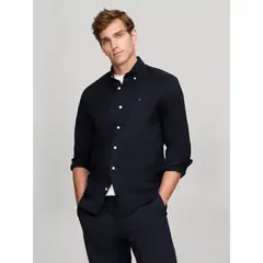 TOMMY HILFIGER - CAMISA M NATURAL SOFT POPLIN RF SHIRT TH