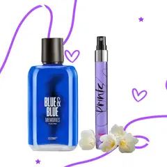 Cyzone - Perfume blue and blue memories mas prints