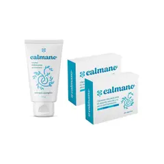 CALMANO - 1 CREMA + 2 CAPSULAS para VARICES y HEMORROIDES