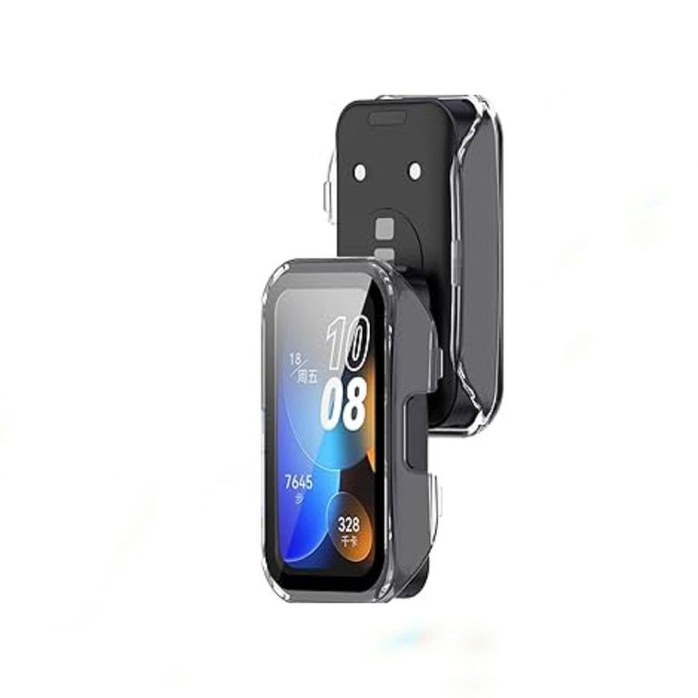 Case Bumper Para Huawei Band 8 - Clear