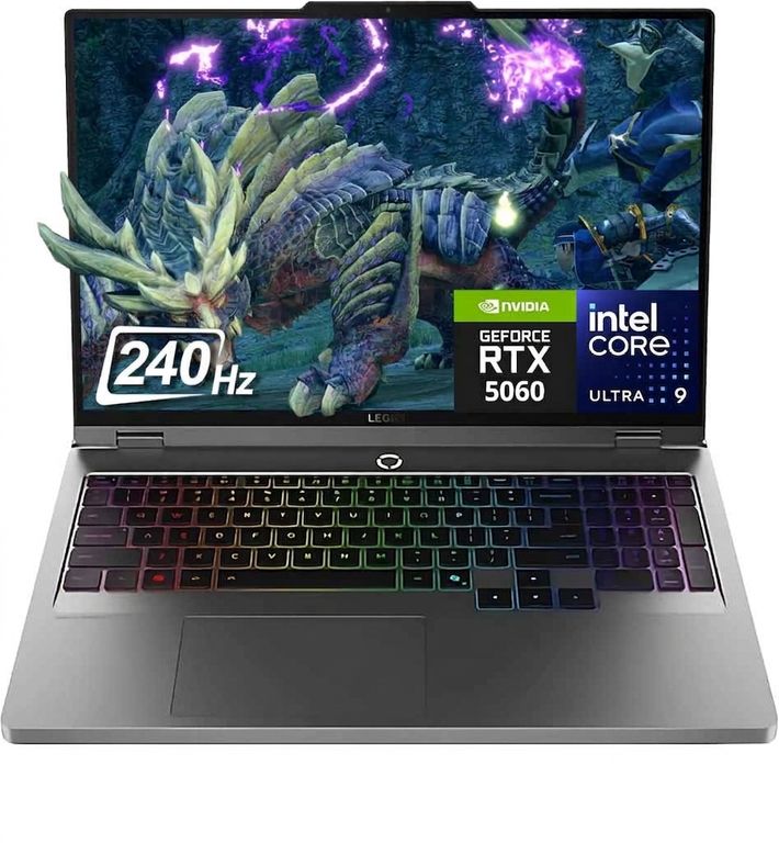 Laptop Gamer Legion 5i 16" WQXGA 240HZ Intel Core Ultra 9 275HX 32GB 1TB SSD GeForce RTX 5060
