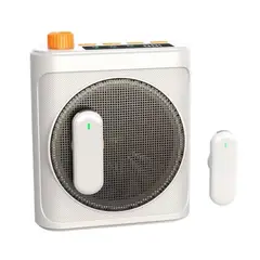 SEISA - Amplificador de Voz Portátil con Micrófonos Inalámbricos - Recargable