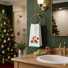 MAP DESIGN HOME - TOALLA DE MANO HOHO GRINCH