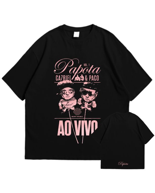 Polo Oversize Ca7riel y Paco Amoroso Algodón Oversized