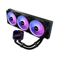 ASROCK - Refrigeración líquida Pro 360 ARGB 360mm 0-2100 RPM Intel LGA18511700 AMD AM5AM4