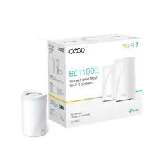 GENERICO - Router Tp-Link Deco Be65 Mesh 11000 Mbps Wifi 7 Doble Pack - Conectividad Avanzada Y Cober