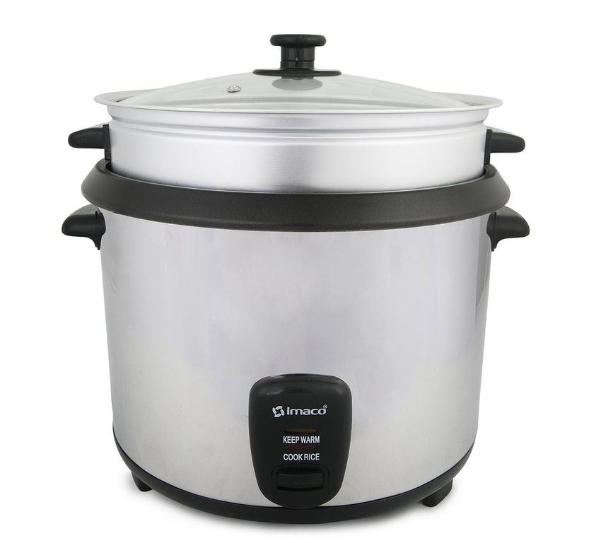 Olla Arrocera Metálica 2.8L IRC281 Resistente, Práctica y Eficiente