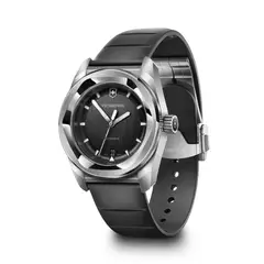 Victorinox - Reloj Concept One Automático 39 Correa de Caucho Negro Dial Negro