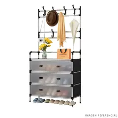 OEM - Zapatero Organizador Con Perchero Multiusos