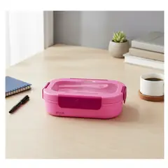 Basa - TAPER LONCHERA BOX TREX 1 LT MICROSAFE FUCSIA