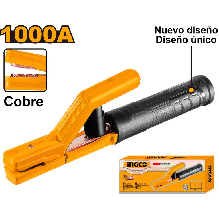 PORTA ELECTRODOS INGCO 1000A WAH10008