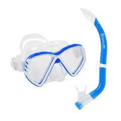 AQUA LUNG SPORT - Aqualung Combo Cub Jr Transparente - Azul