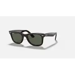 RAY BAN - Ray‑Ban Wayfarer CareyVerde Cristal Polarizado 50 mm Lentes de Sol RB2140 90258 50‑22