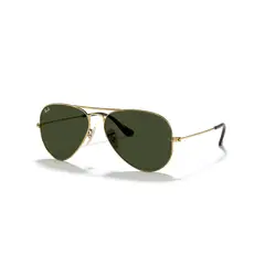 RAY BAN - Ray‑Ban Aviator Oro Arista PulidoG‑15 Verde 62 mm Lentes de Sol RB3025 181 62‑14