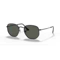 RAY BAN - Ray‑Ban Hexagonal Lentes Planas NegroVerde Polarizado 51 mm Lentes de Sol RB3548N 00258 51‑21
