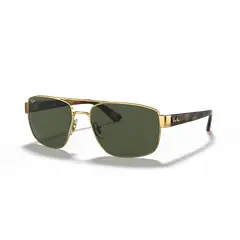 RAY BAN - Ray‑Ban RB3663 Oro PulidoG‑15 Verde 60 mm Lentes de Sol RB3663 00131 60‑17