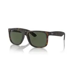 RAY BAN - Ray‑Ban Justin Habana MateVerde Oscuro Polarizado 54 mm Lentes de Sol RB4165 8659A 54‑16