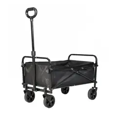 GENERICO - Coche plegable para compras y camping 76 x 49 (63-86) cm
