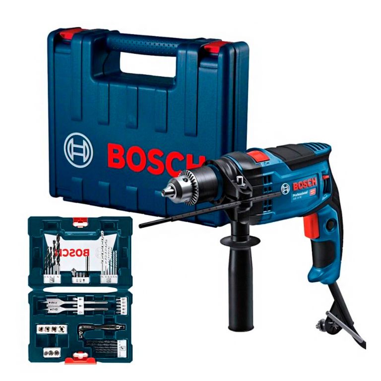 Taladro percutor GSB 16 RE + SET 41 Piezas