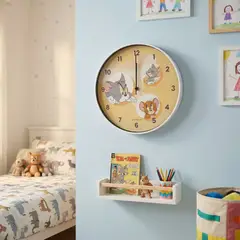 GENERICO - Reloj de Pared Gato y Ratones 29cm