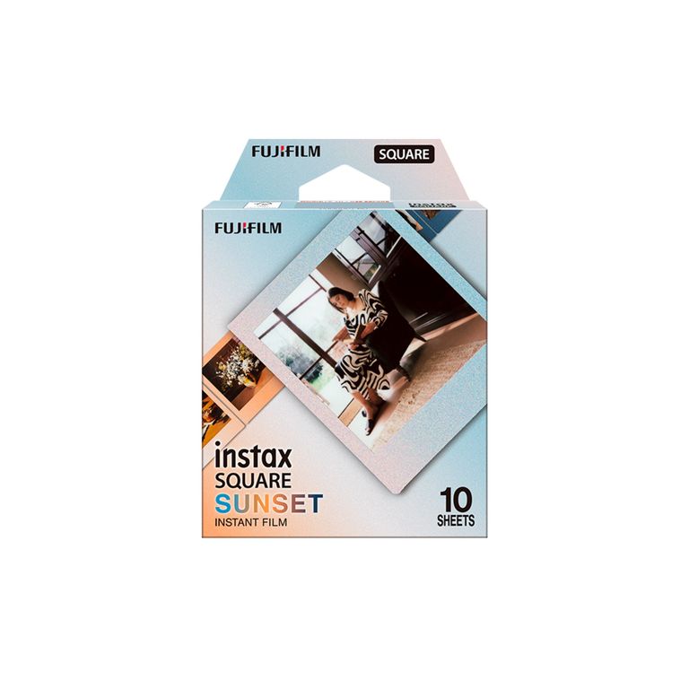 Película Instax SQUARE Sunset x 10 Hojas / Fotos