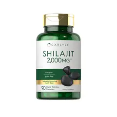 VITAL - Shilajit 2000mg – Cápsulas de Liberación Rápida - 90 Cápsulas - Energía Natural y Apoyo Inmunológico