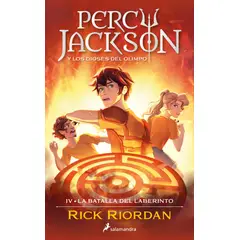 PENGUIN RANDOM HOUSE - Percy Jackson y los dioses del Olimpo 4. La batalla del laberinto - Riordan, Rick