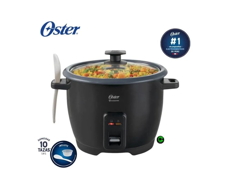 Arrocera de 10 Tazas DiamondForce CKSTRCB10DFBLK 053 de 1.8L