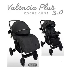 STOKKER BABY - Coche Cuna Valencia Plus Plomo