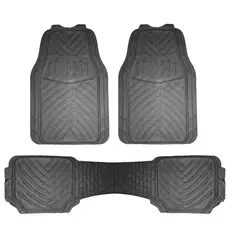 OEM - Piso Protector De Auto Universal Negro 3Pcs