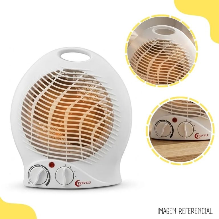 Ventilador calefactor portátil TCH-06