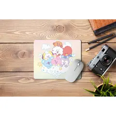 GENERICO - Mousepad BTS BT21 Blanco