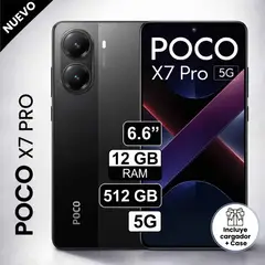 XIAOMI - Celular Poco X7 Pro 5G 12GB RAM 512GB Negro