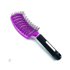 MAJIKA - Cepillo desenredante flexible mango de jebe Profesional