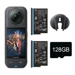 Insta360 - Cámara X5 Battery Bundle
