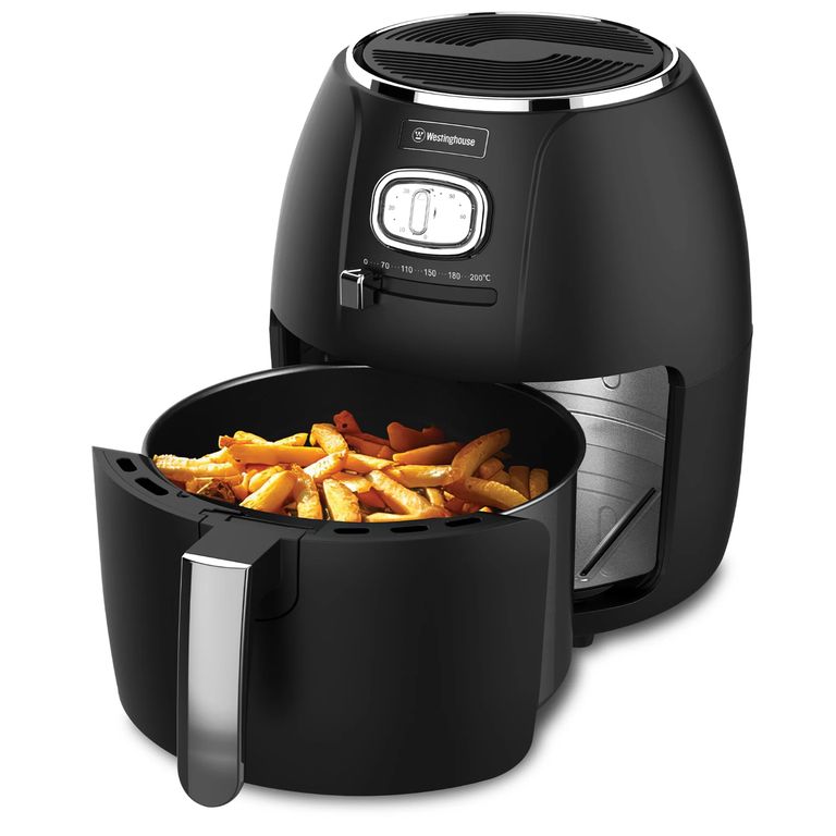 Freidora de aire 1500W Retro 4L negro