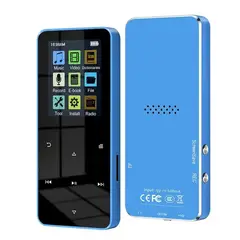 GENERICO - REPRODUCTOR MP3 BLUETOOTH 128 GB ZY001 LCD AZUL